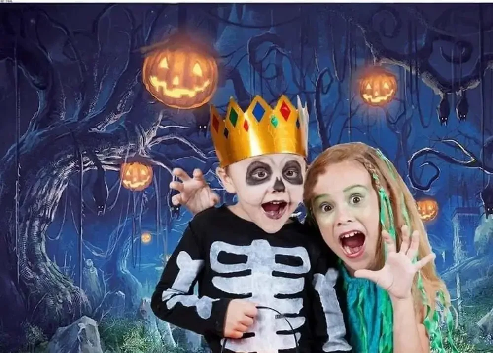 Halloween Backdrop 71